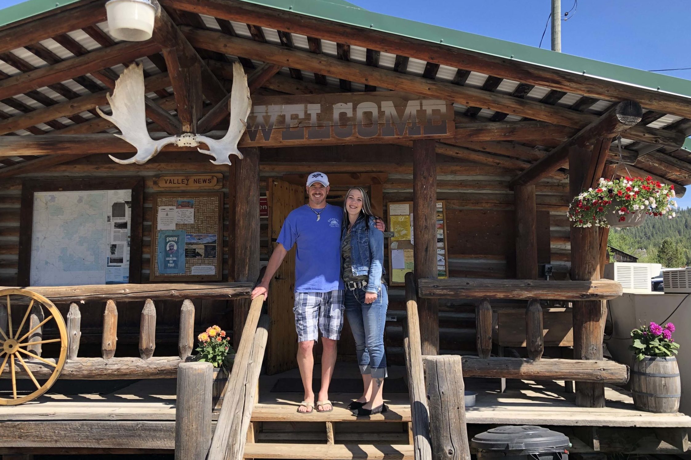 Doug and Rose Isler, owners Aeneas Valley Country Store