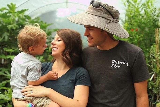 Troy Picou (right) and family